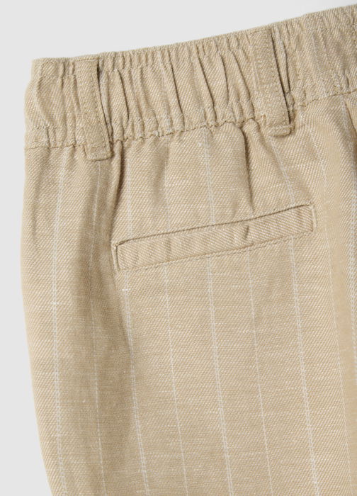 Pantaloni Gabardin Sandshell Baieti 3-10 Ani [4]