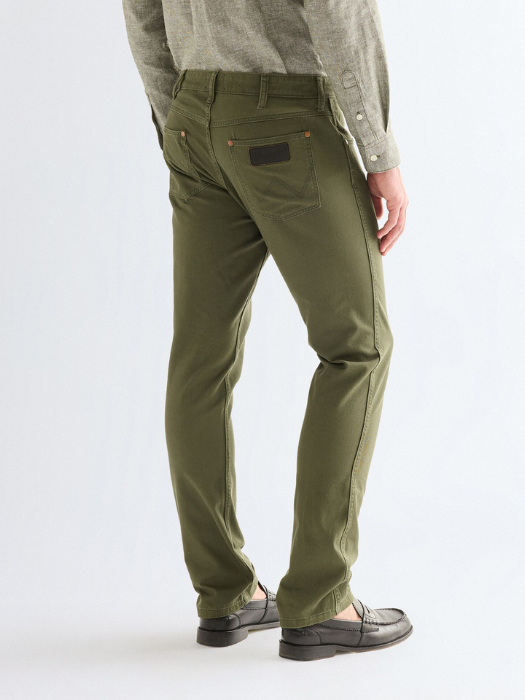 Pantaloni Haki Regular Straight Barbati [3]