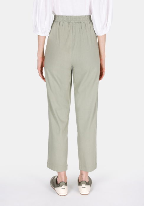 Женские Брюки Мятные Regular [2]