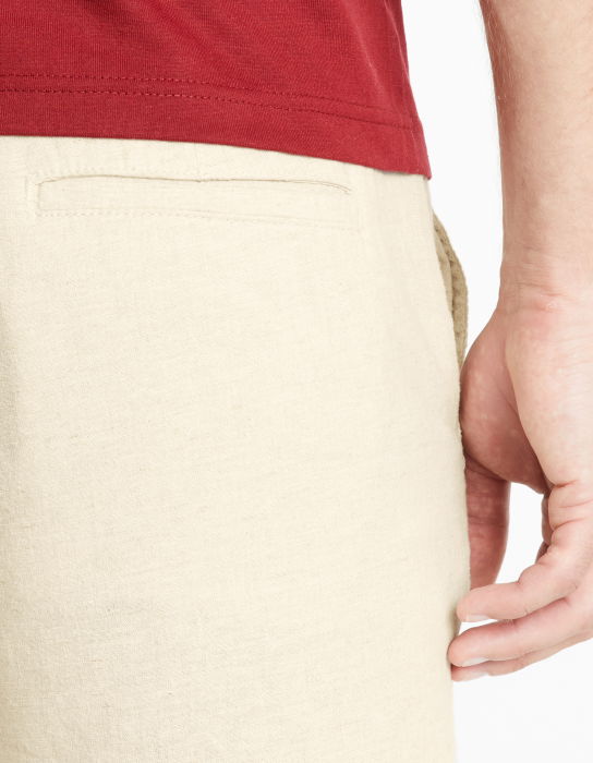 Pantaloni Crem Straight Barbati [5]