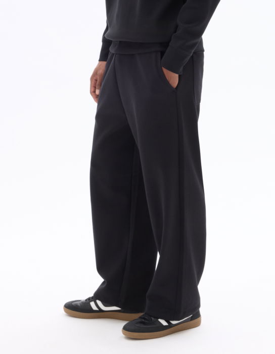 Pantaloni Negri Loose Barbati [4]