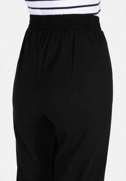 Женские Брюки Чёрные Regular [6]