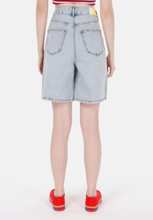 Женские Шорты Синие Regular [2]