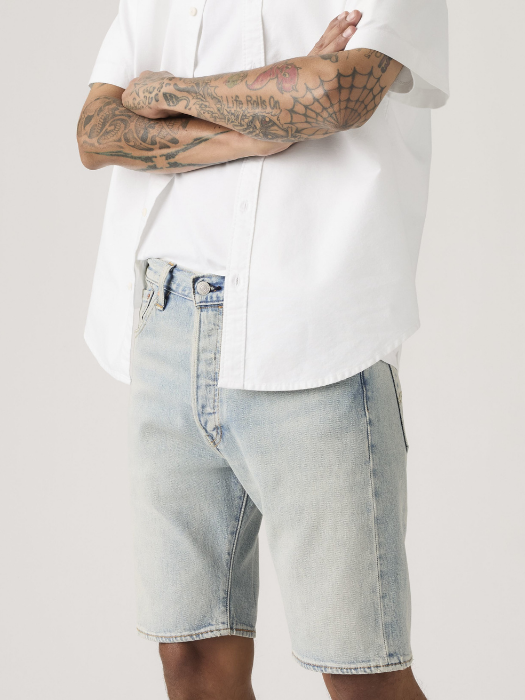 Pantaloni Scurti Acik Straight Barbati [4]