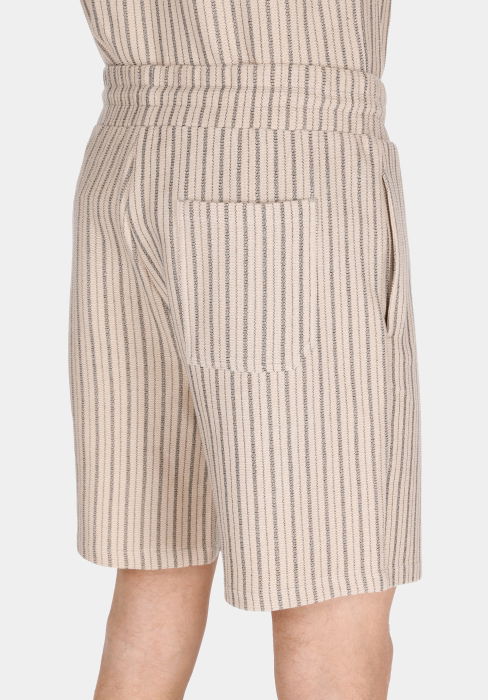 Pantaloni Scurti Bej Regular Barbati [5]