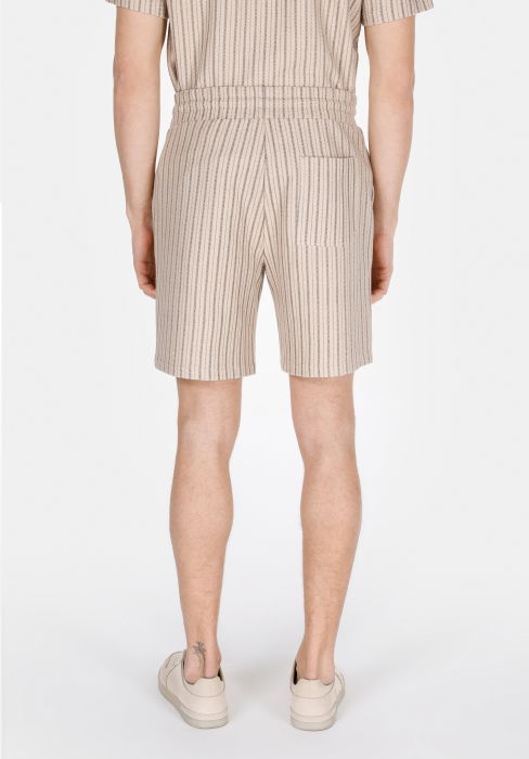 Pantaloni Scurti Bej Regular Barbati [2]