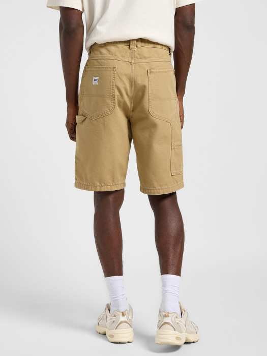 Pantaloni Scurti Bej Relaxed Barbati [2]