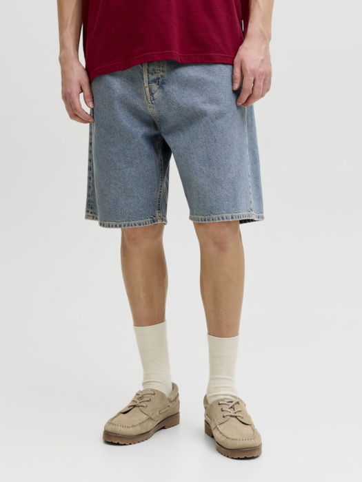 Pantaloni Scurti Blue Denim  Relaxed Barbati [2]