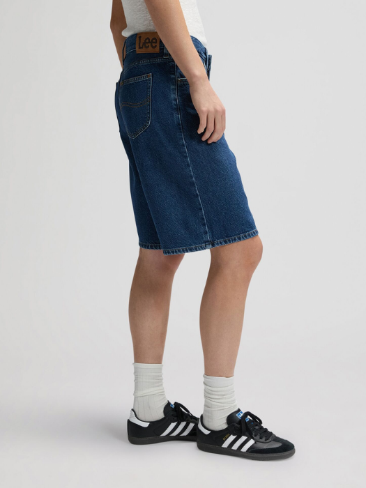 Pantaloni Scurti Blue Relaxed Femei [3]