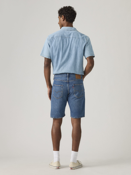 Pantaloni Scurti Blue Straight Barbati [4]