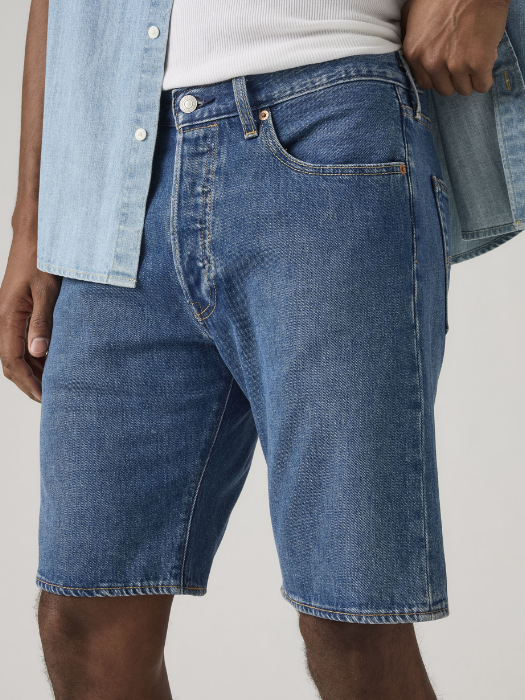 Pantaloni Scurti Blue Straight Barbati [5]