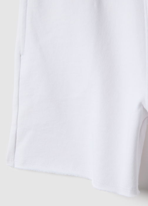 Pantaloni Scurti Bright White Baieti 3-10 Ani [4]