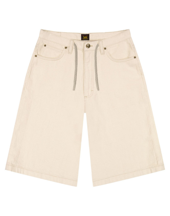 Pantaloni Scurti Crem Loose Barbati [6]