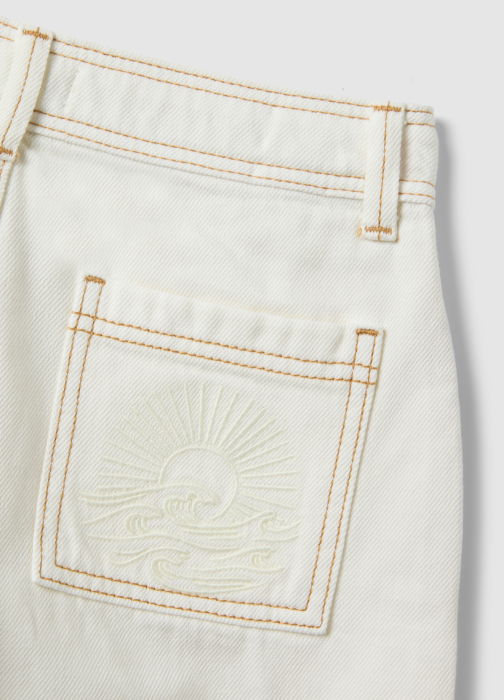 Шорты Для Девочек Серые/Белые 3-10 Лет [4]