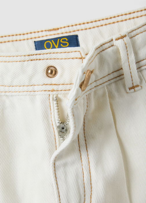 Шорты Для Девочек Серые/Белые 3-10 Лет [3]