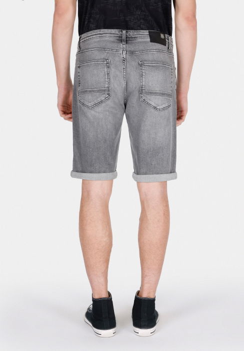 Pantaloni Scurti Gri Deschis Straight Barbati [2]