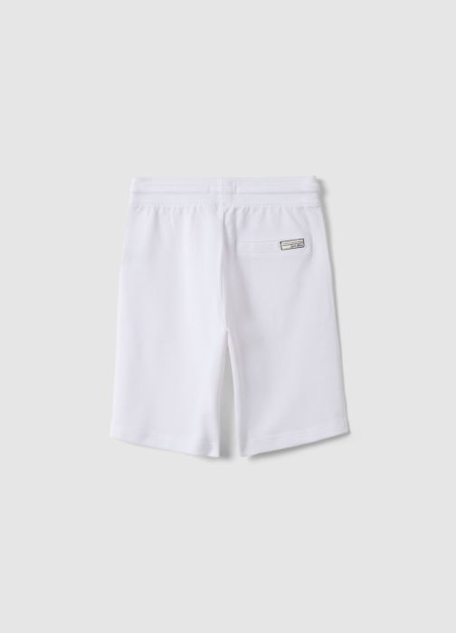 Pantaloni Scurti Lucent White Baieti 3-10 Ani [2]