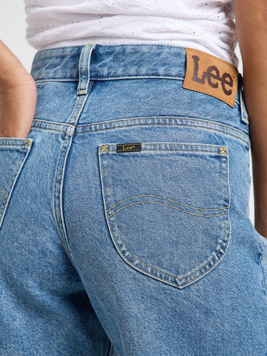 Женские Шорты Голубые Loose [6]