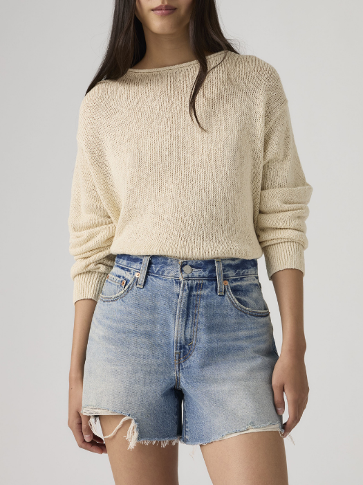 Pantaloni Scurti Albastri Ribcage Femei [2]