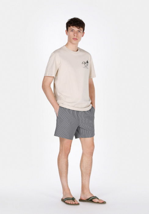 Pantaloni Scurti Negri Slim Barbati [3]