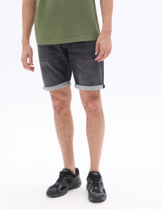 Pantaloni Scurti Gri Inchis Barbati [1]