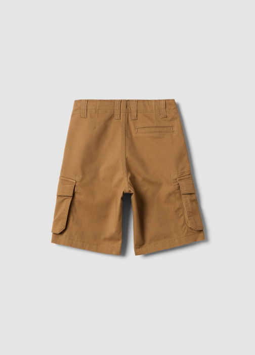 Pantaloni Scurti Tobacco Brown Baieti 3-10 Ani [2]