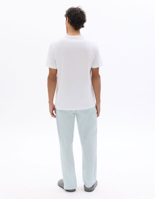 Pijama Albastru Deschis Loose Barbati [2]