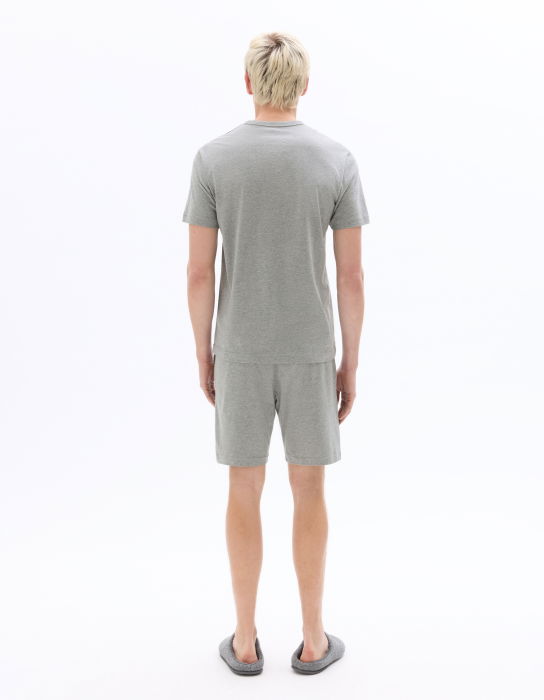Pijama Gri Heather  Barbati [2]