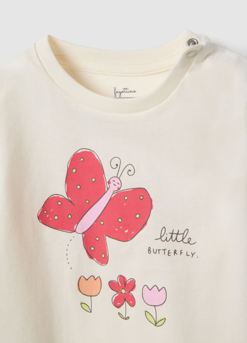 Pijama Maneca Lunga Nosegay Fete 9-36 Luni [3]