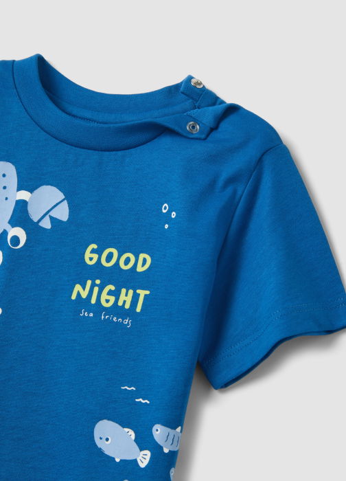 Pijama Maneca Scurta High Tide Baieti 9-36 Luni [3]