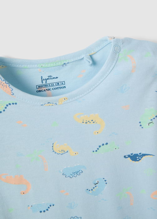 Pijama-Salopeta Omphalodes Baieti 9-36 Luni [4]