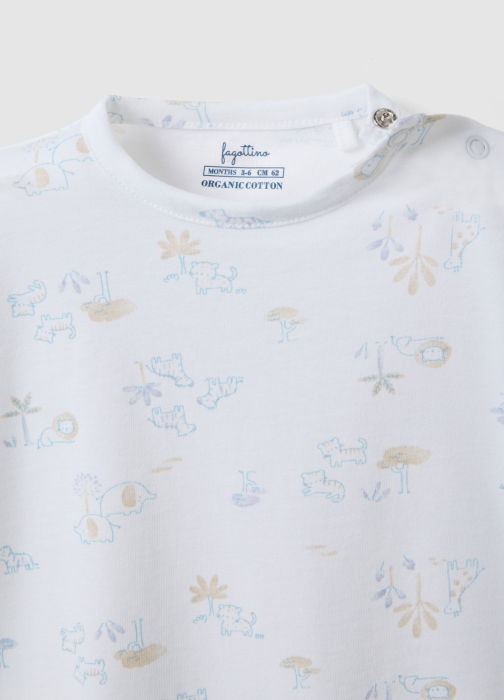 Пижама-Комбинезон Для Мальчиков Subdued Blue 9-36 Месяцев [3]