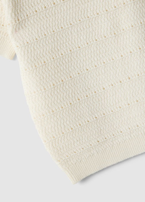 Поло Для Мальчиков Off White 9-36 Месяцев [3]