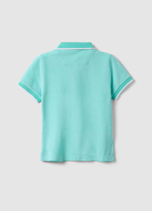 Поло Для Мальчиков Peacock Green 3-10 Лет [2]