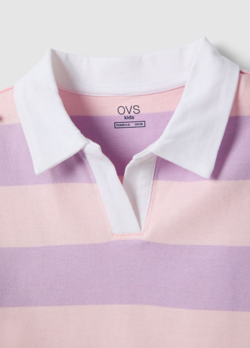 Поло Для Девочек Pink/Violet 3-10 Лет [3]