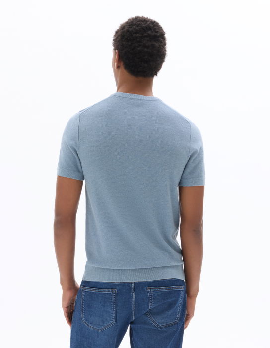 Pulover Albastru Regular Barbati [3]