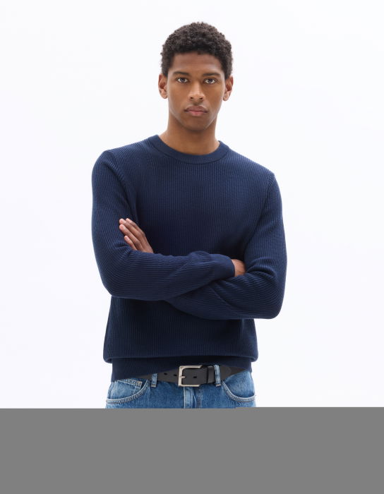 Pulover Bleumarin Regular Barbati [2]