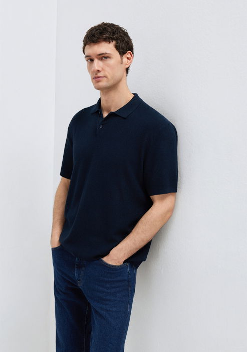 Мужской Свитер Синий  [2]