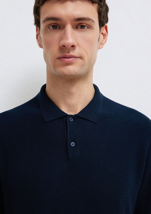 Мужской Свитер Синий  [7]