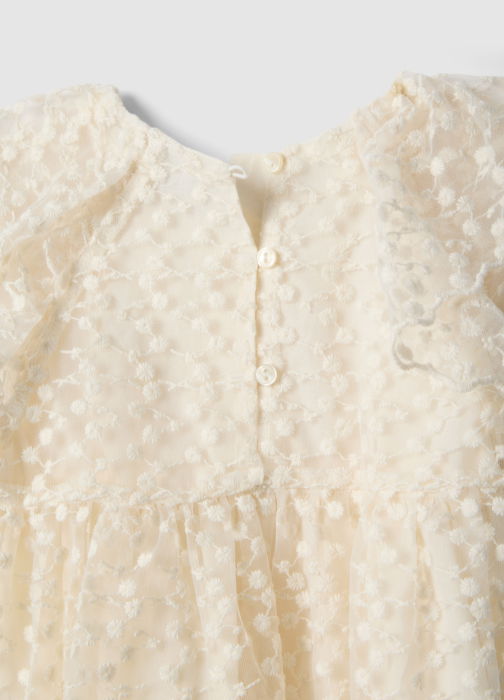 Платье Для Девочек Ecru 9-36 Месяцев [4]