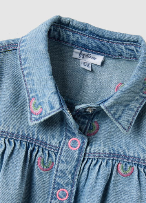 Платье Для Девочек Light Blue 9-36 Месяцев [4]