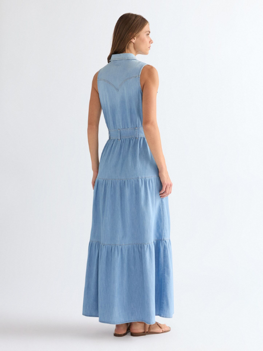 Rochie Mavi Regular Femei [4]