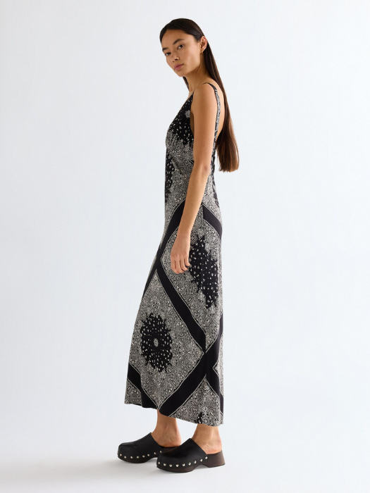 Rochie Gri Inchis Slim Femei [2]