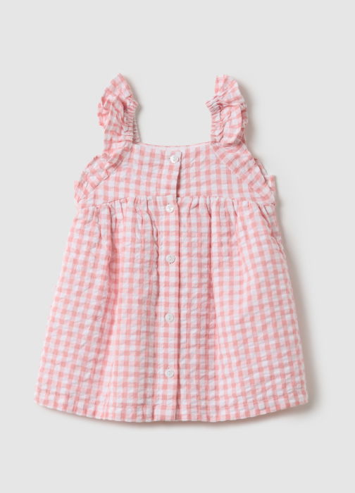 Платье Для Девочек Розовое 0-9 Месяцев [2]