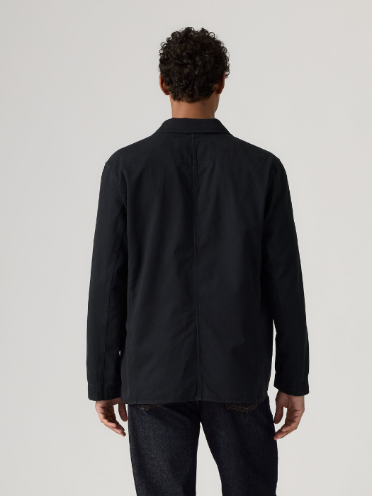 Sacou Negru Regular Barbati [4]