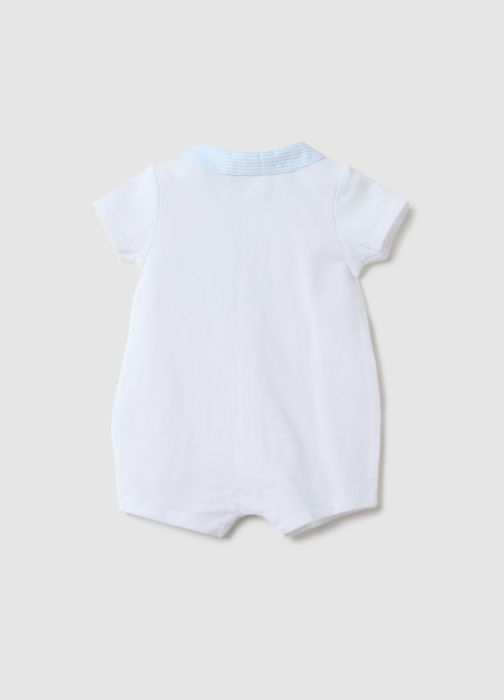 Комбинезон Для Мальчиков Белый 0-9 Месяцев [2]