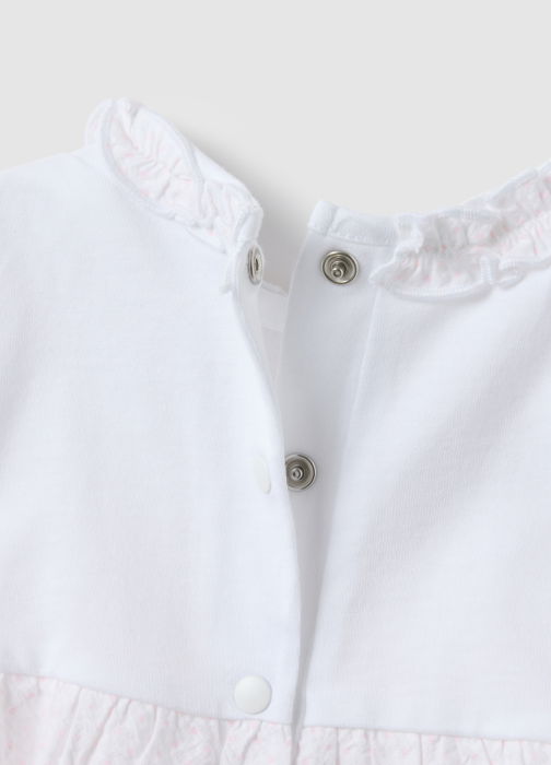 Комбинезон Для Девочек Белый 0-9 Месяцев [4]