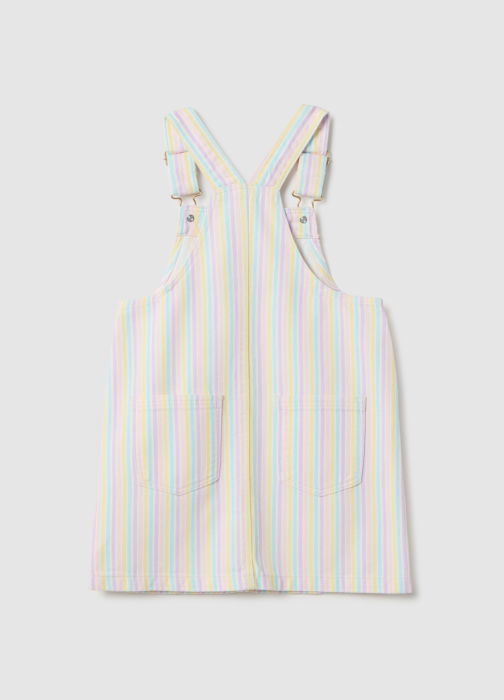 Salopeta Gri/Alba Fete 3-10 Ani [2]