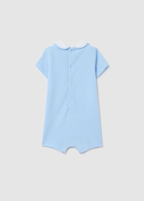 Salopeta Light Blue Baieti 0-9 Luni [2]