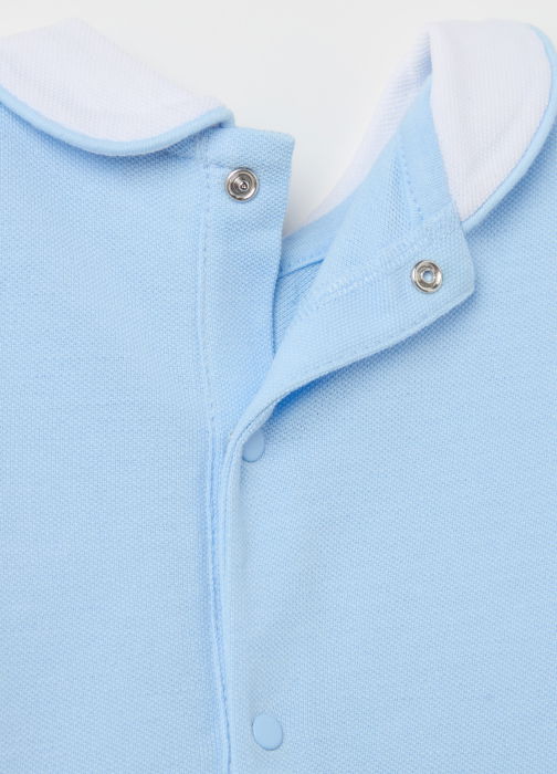 Salopeta Light Blue Baieti 0-9 Luni [4]